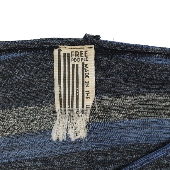 Free People Carolina Hacci Striped Sweater Size M NO SIZE TAG Balloon Sleeve - Picture 10 of 12